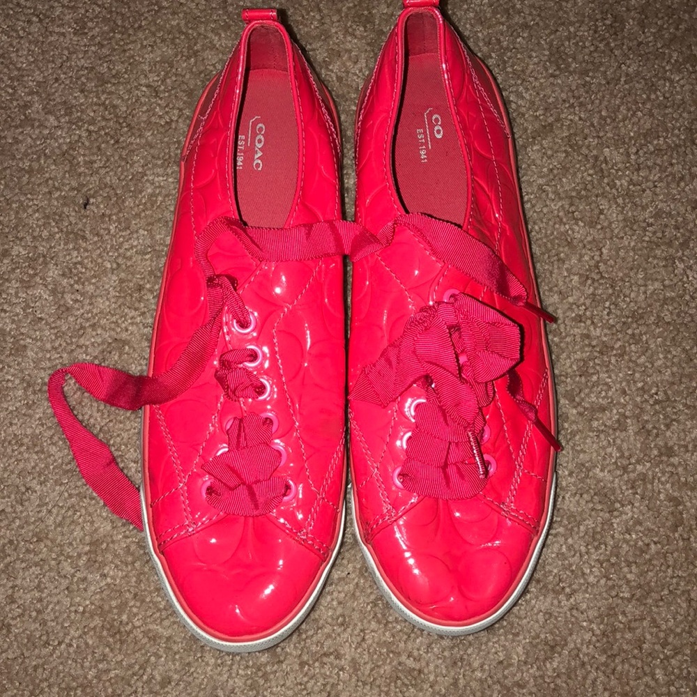 Coach shoes! Like new, perfect for spring!